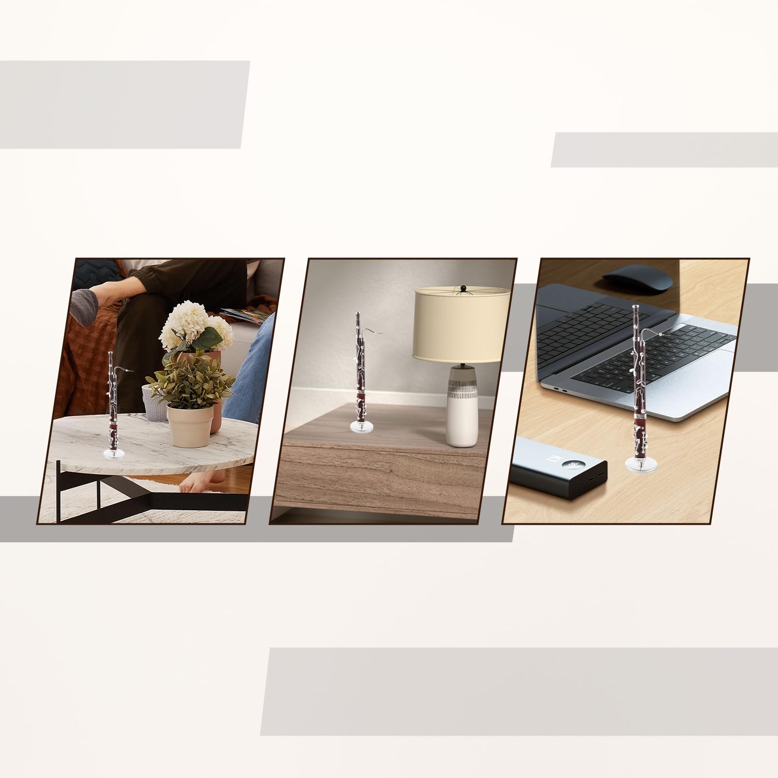 Ornamenti per Fagotto 17 Cm/6,7 Pollici Ornamento per Fagotto Decorazione inatura Strumento Musicale Modello Regalo Artigianale Fagotto Decorazione per Decorazione