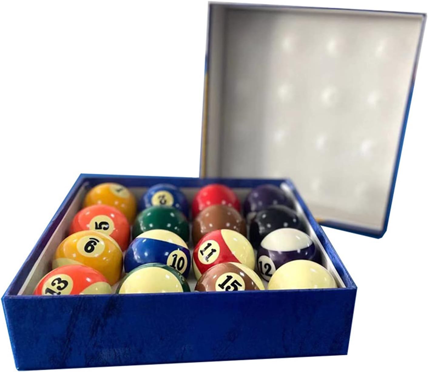 Pure Phenolic Billiard Balls Pool Table Balls ?2-1/4" Regulation Size Billiard/Pool Balls Complete 16 Billiard Set 57.2mm