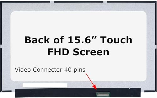 Miniatura 2 de SCREENARAMA Nueva pantalla de repuesto para B156HAK02.3 HW0A, OnCell Touch, FHD 1920x1080, IPS, mate, pantalla LED LCD con herramientas