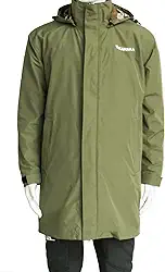 Jaqueta de chuva masculina longa, impermeável, corta-vento, respirável, com capuz, para ciclismo, leve, embalável