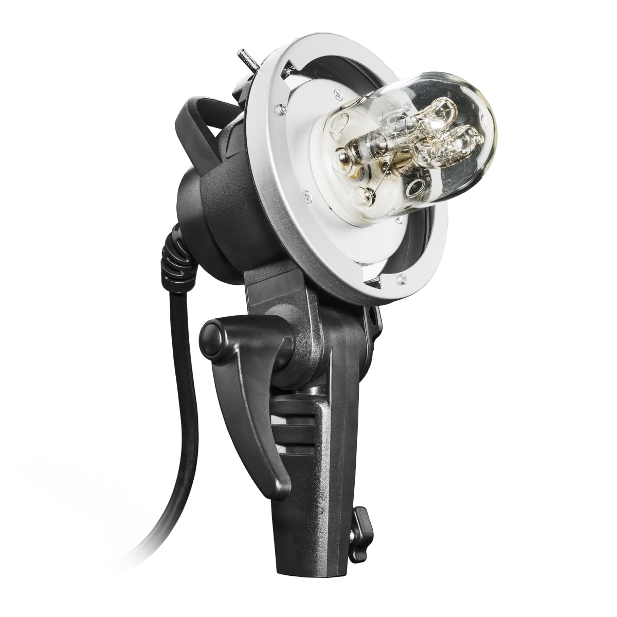 Walimex pro Handblitz H600 Flash2Go TTL - Testina di prolunga manuale con Bowens Mount, per flash portatile per flash flash Walimex Pro Studio Flash2Go 600 TTL, con cavo da 2,4 m