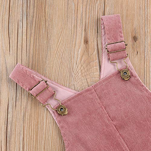 Macacão infantil Vohawsa de veludo frente única com alças de babados saia lisa suspensório tutu vest