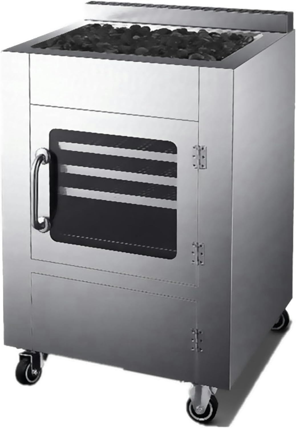 100 L Camote Oven, Stainless Steel Sweet Potato Oven, Coal Pizza Oven, Tray Size 36 * 48 M, Can Bake Roasted Food From Different