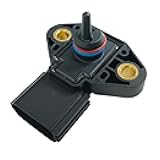 FPS5 Fuel Pressure Sensor for Ford F150 F250 F350 E150 E250 E350 Super Duty, Mustang, Explorer, Escape, Focus, Crown Victoria, Taurus, Lincoln & Mazda – Replaces 3F2Z9G756AC 0261230093