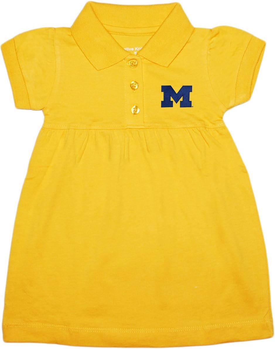University of Michigan Block M Polo Dress