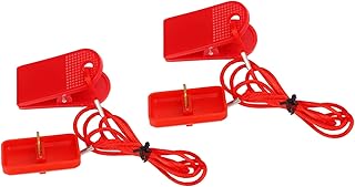 GOEI 2Pcs Treadmill Safety Key