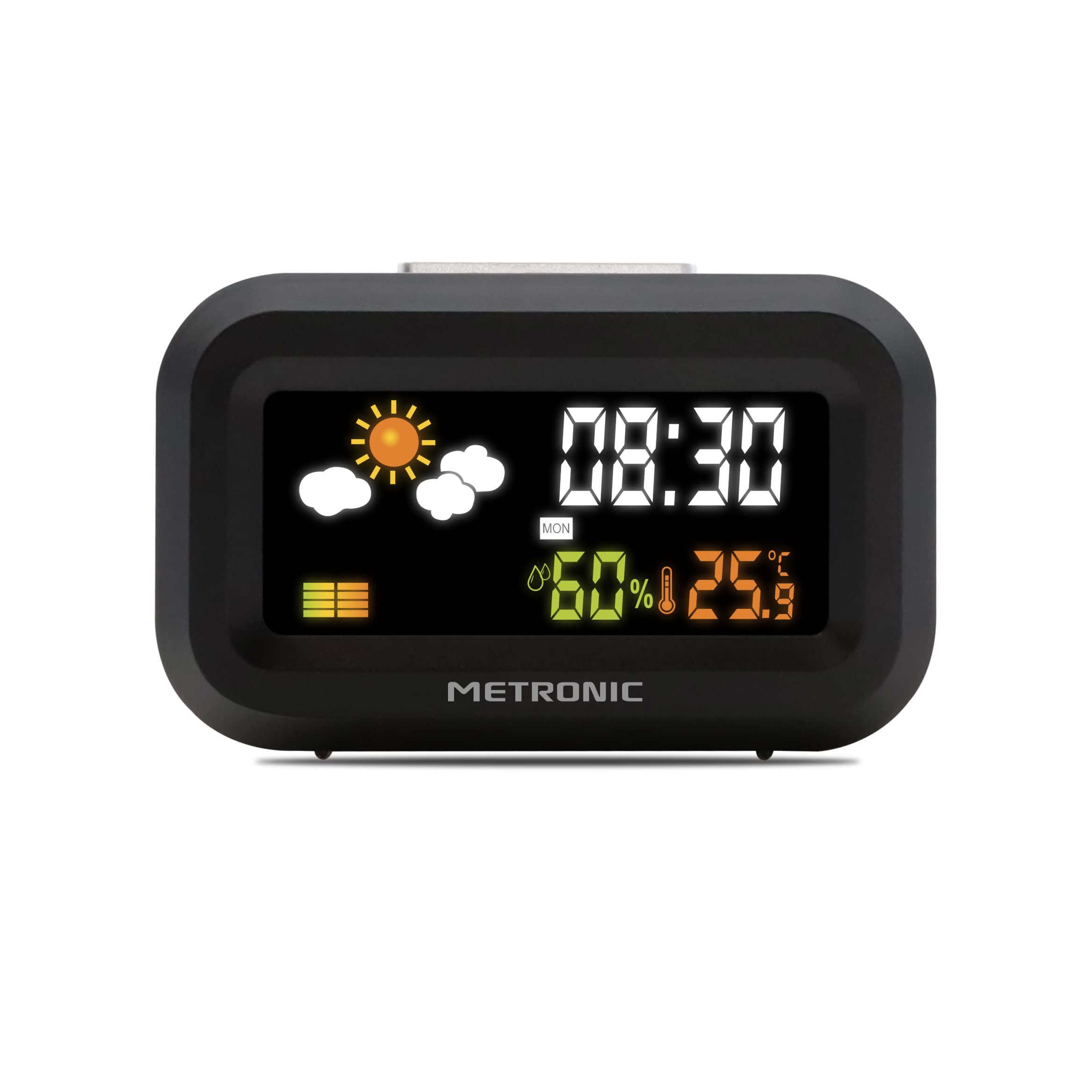 Image secondaire de Réveil Numérique de Voyage Metronic avec Écran LCD Rétroéclairé et Fonction Snooze