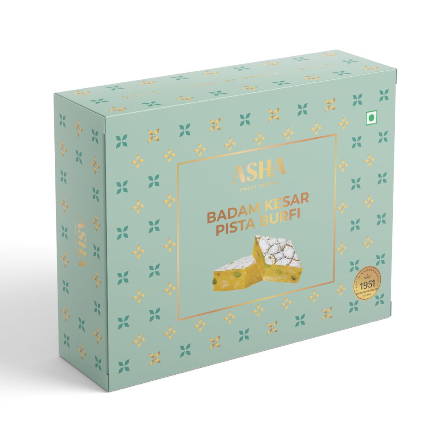 Asha Badam Kesar Pista Burfi | 250gms