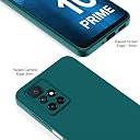 Pikkme Back Cover for Mi Redmi 10 Prime | Slim Soft Matte Silicone Cover with Camera Protection & Shockproof Bumper Case (Green) gallery image