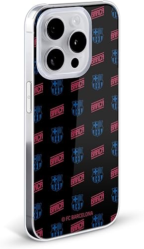 Miniatura 2 de Head Case Designs Funda rígida con licencia oficial del FC Barcelona con diseño de Forca Barca, compatible con Apple iPhone XiPhone Xs