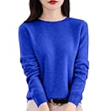 Cashmere Sweaters for Women Comfort Pullover Fall Winter Casual Crewneck Sweater Dressy Long Sleeve Trendy Jumper