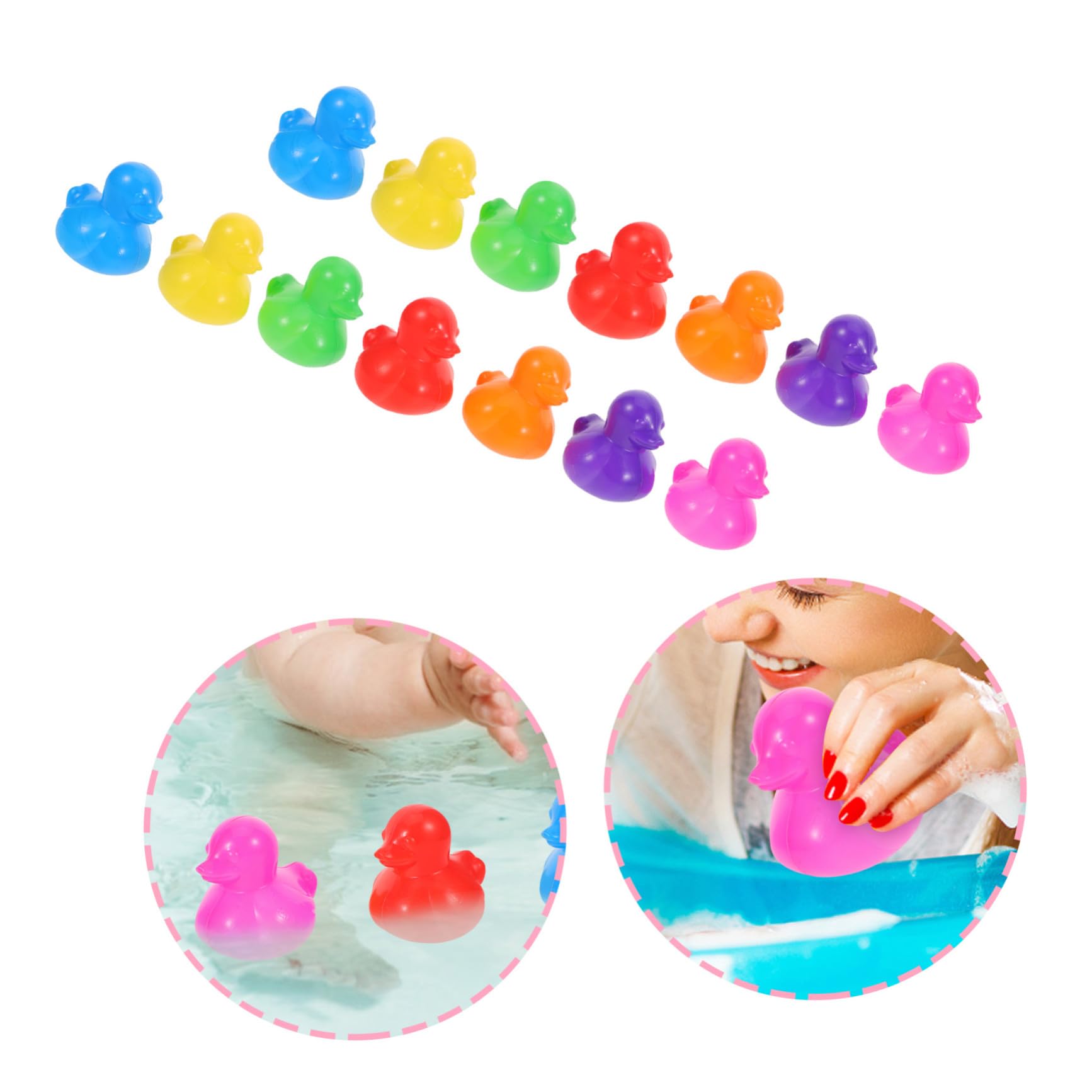 BESPORTBLE 70 Palline Piscina per Ragazzo Ragazza, Giocattoli Galleggianti da Bagno in Plastica Sicura, Colori Vivaci per Giochi Acqua Indoor ed Esterno, Set 70 Pezzi per Vasca e Piscina
