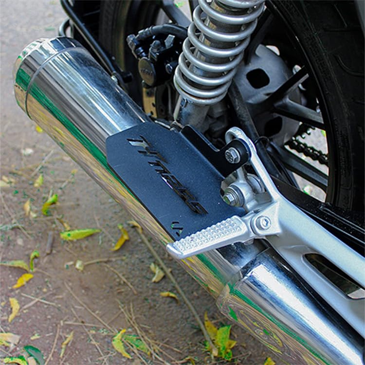 Image of Pillion footrest Compatible with Honda H'ness CB350 (Pair (RH&LH))