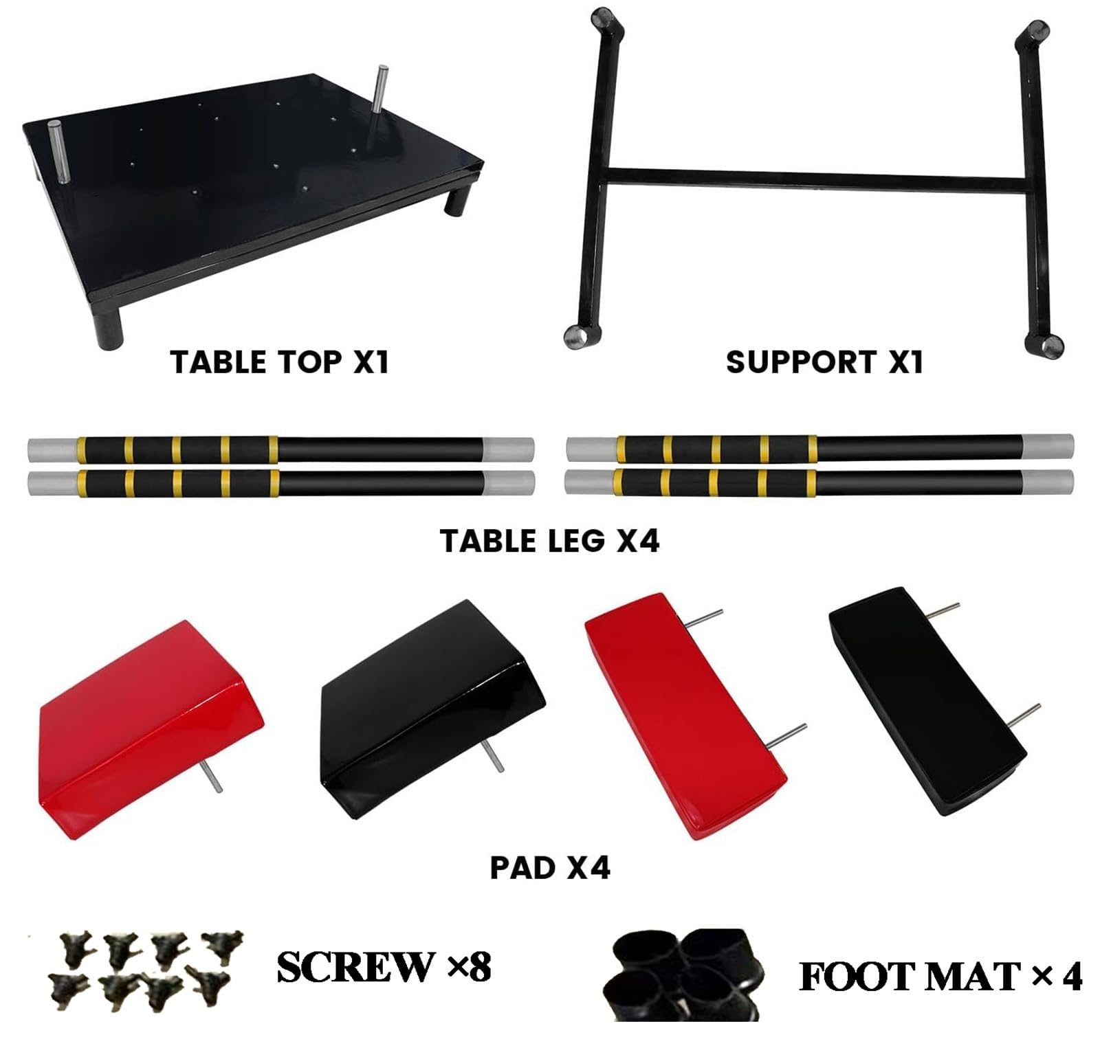 Arm Wrestling Drehgriff Arm Power Armwrestling Tisch，Standard-Wettkampftisch for Armdrücken, verstellbare Armdrückplattform Schwarz