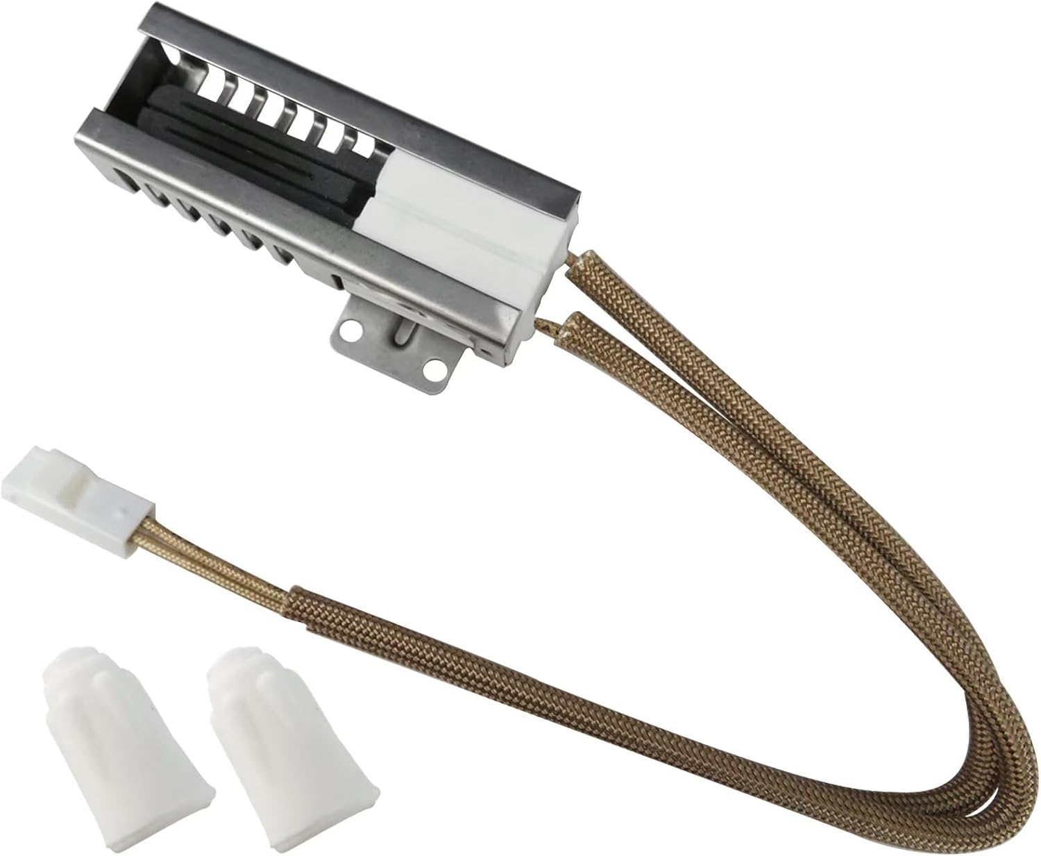 W11176454 Range Oven Ignitor Replacement Fits for Whirlpool WFG320MOBW2, WFG320M0BB2, Replace for W10914411, 4547416, AP6327293, PS12348439, EAP12348439,Updated by Loner