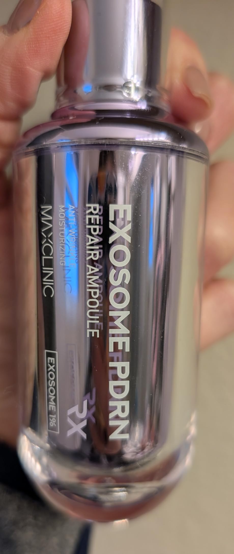 MAXCLINIC Exosome PDRN Repair Ampoule - Hydrating, Revitalizing and Firming Face Serum Ampoule Moisturizer with Salmon and Plant-Based PDRN for Elasticity and Fine Lines - Korean Skin Care 1.35 fl oz