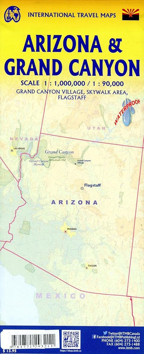 Grand Canyon / Arizona: 1:90000