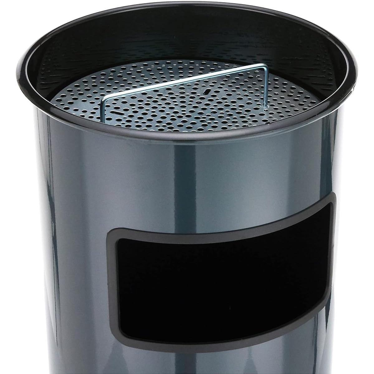 Wesco 150 801-11 Standascher 50 Liter, mit Sieb, Silber