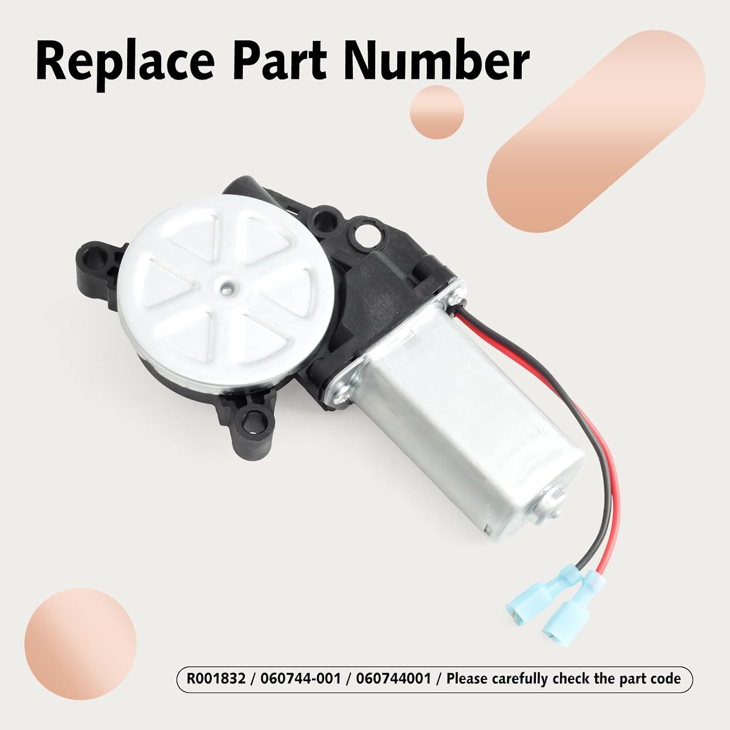R001832 RV Awning Arm Motor 12V