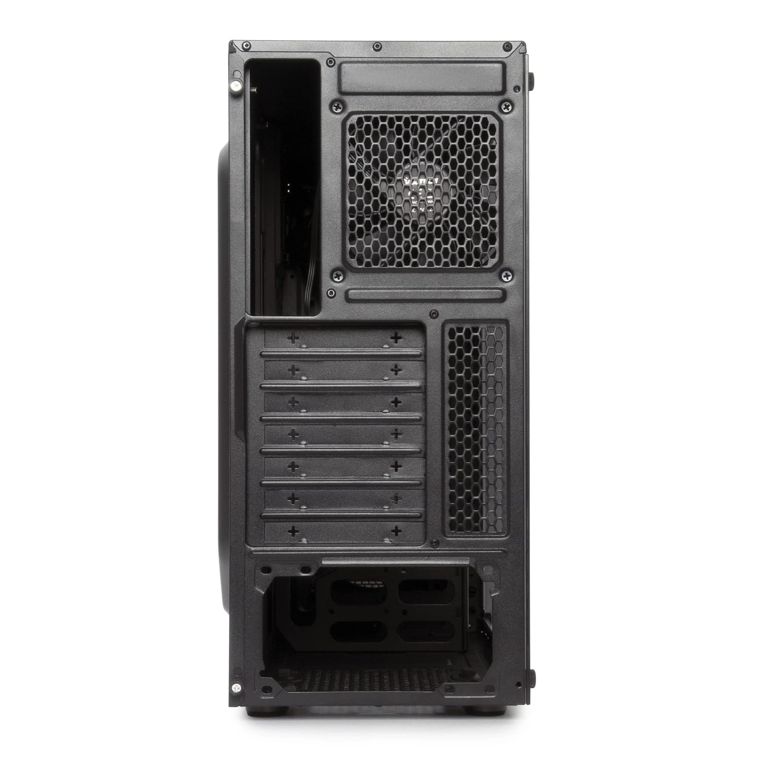 Case Vultech VCO-A2699T ATX 1x Usb 3.0,2x Usb 2.0 con vetro temperato senza alimentatore, Nero
