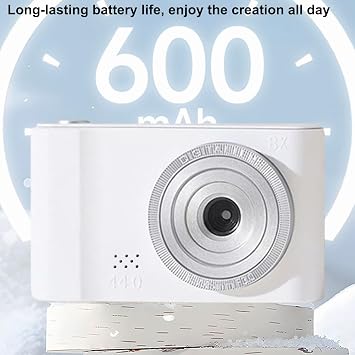 Blogging Camera, Autofocus Camcorder | 4K Portable 4400W Memory Card Compact Camera Digital 4K Auto Focus Camera Memory Card 4400W Digital 4K Auto Focus Camera