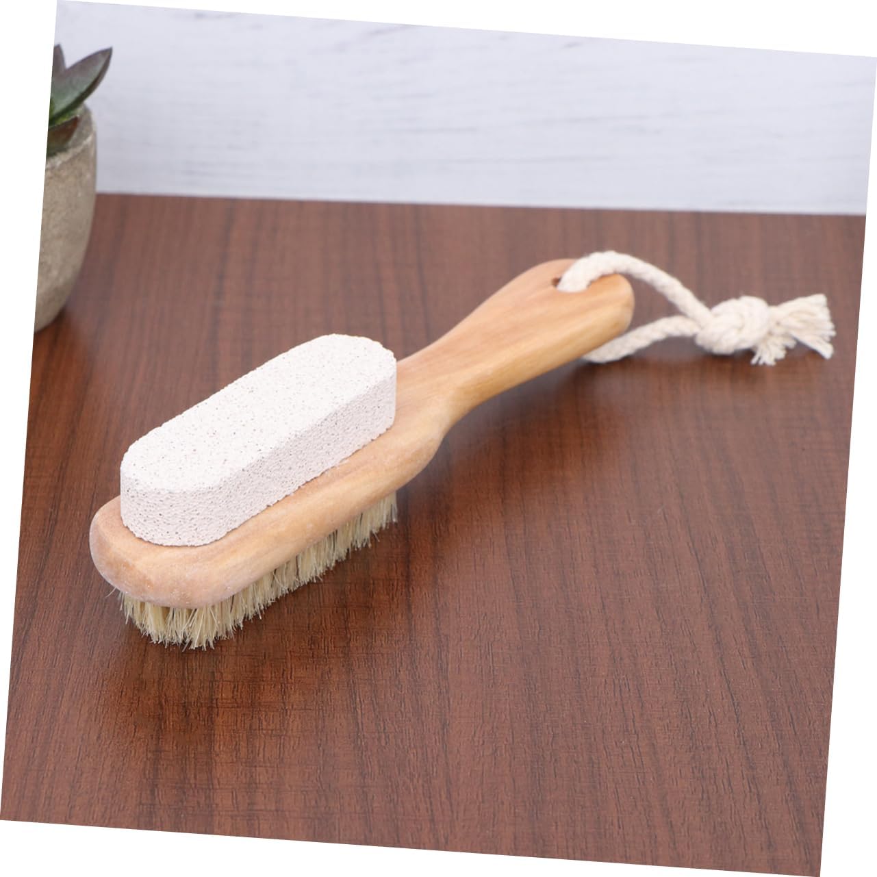 Pumice Stone Brush Foot File Double Sided Foot Scraper for Removal Pedicure Care Tool
