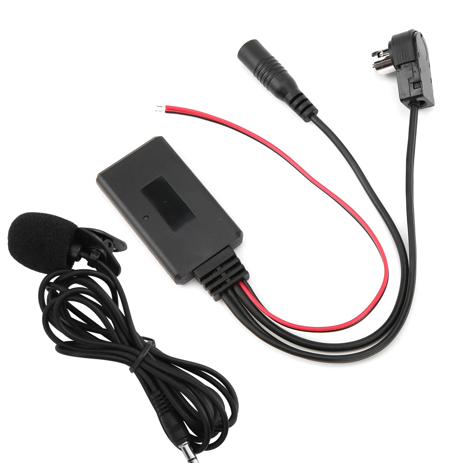 SIXRUN Cavo Adattatore Bluetooth 5.0 con Microfono Vivavoce Plug and Play, Compatibile con 2.0 3.0 4.0, Supporto Streaming Musicale e Chiamate, per Dispositivi CDA Series IDA Series