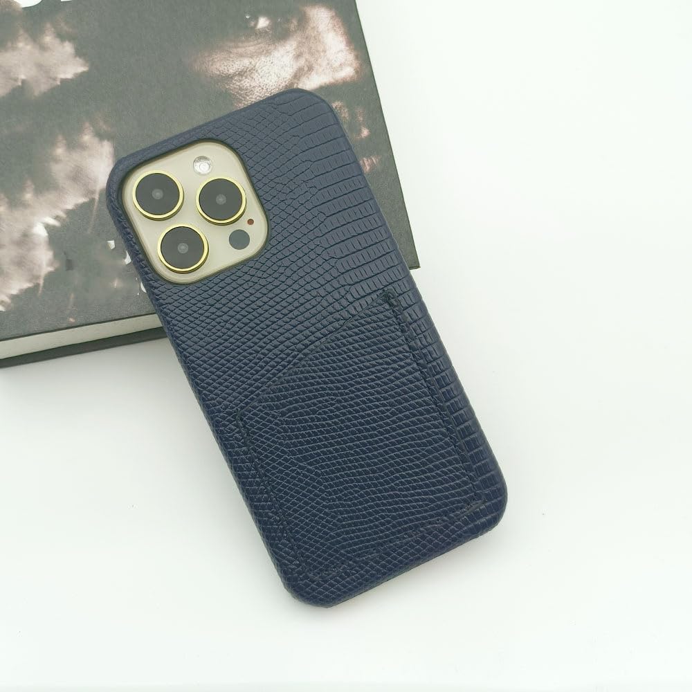 Étui de protection PC dur iPhone 13 évite casse bleu foncé - 5