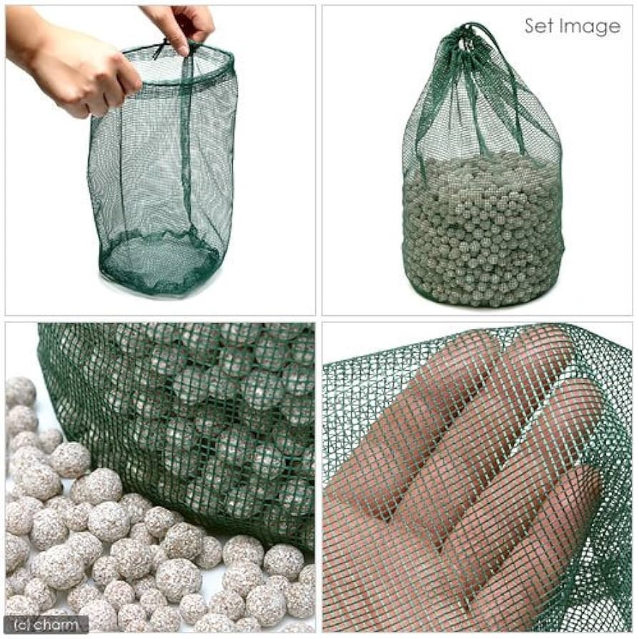 Amazon | ミドリネット（粗目まち） ろ材ネット 26×22cm