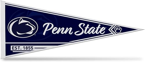 Vista 75 de Rico Industries NCAA Banderín Clásico de Fieltro para Decoración de Pared de 12" x 30" - Ideal para Decoración del Hogar/Dormitorio/Cueva de Hombre