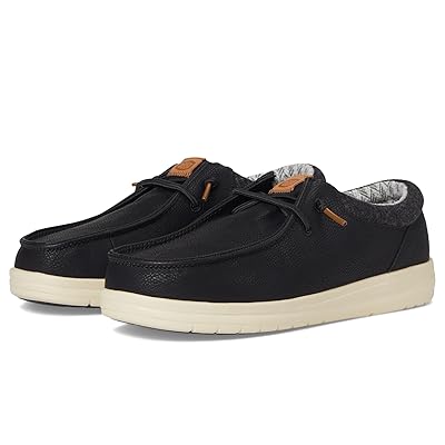 Hey Dude Kids Paul Classic (Little Kid/Big Kid) Boys Shoes Black