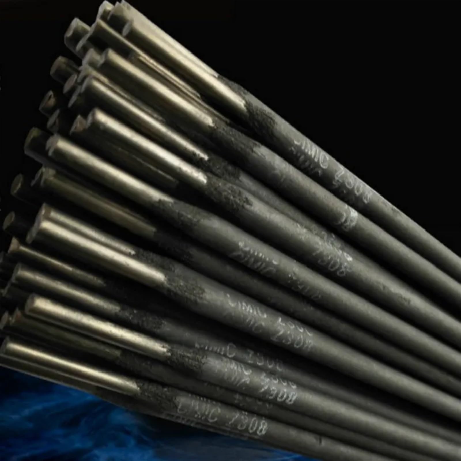 Varilla De Soldadura Varillas de Soldadura de Hierro Fundido Z208 de 2,5 mm, 3,2 mm y 4 mm de diámetro Electrodos para Soldar(4mm)