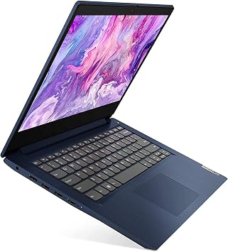 Lenovo IdeaPad 3 14 Laptop, 14.0 FHD 1920 x 1080 Display, AMD Ryzen 5 3500U Processor, 8GB DDR4 RAM, 256GB SSD, AMD Radeon Vega 8 Graphics, Narrow Bezel, Windows 10, 81W0003QUS, Abyss Blue