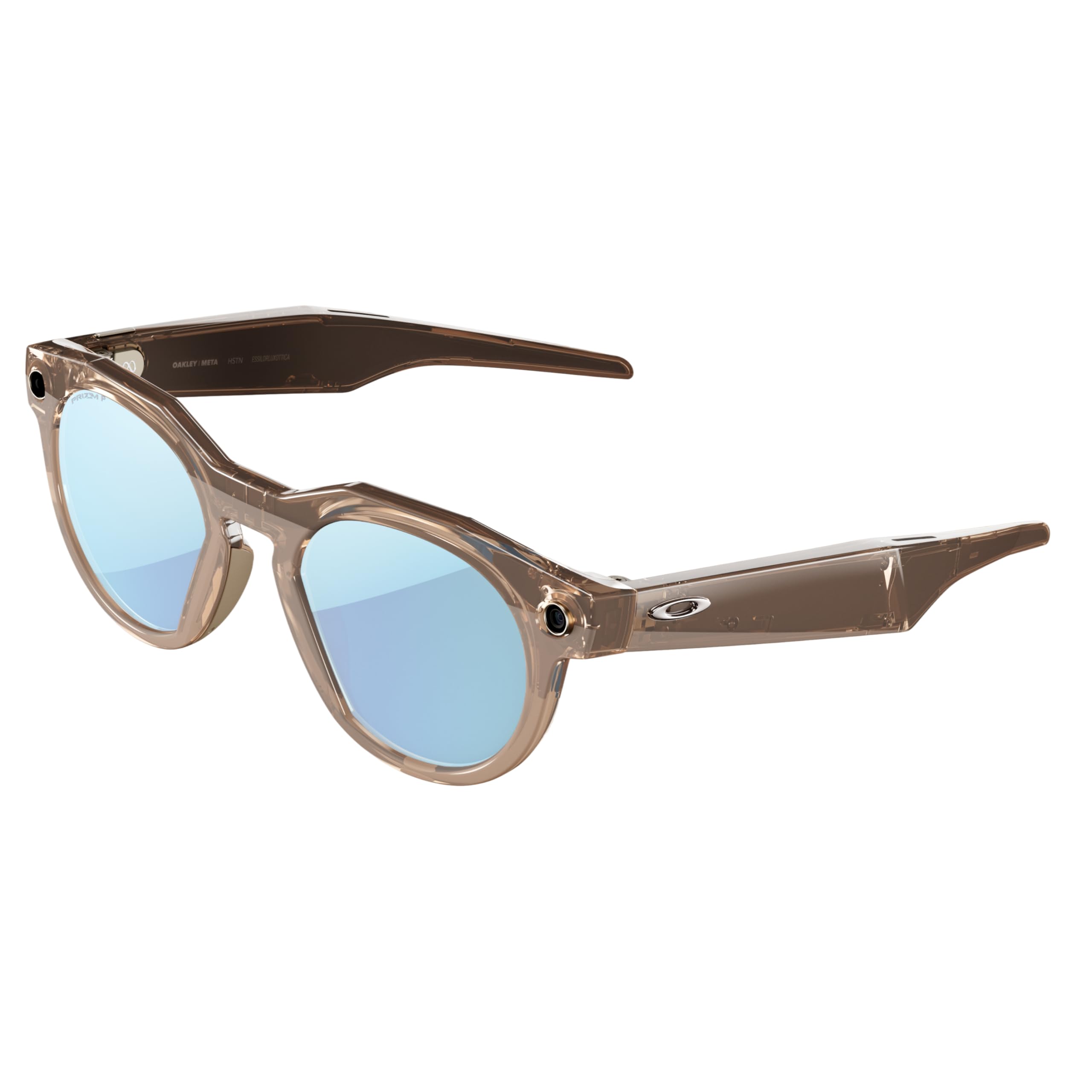 Oakley Unisex Brown Meta Ow8002 Hstn 800206 Sunglasses O_matter Violet Round Mirrored Prizm