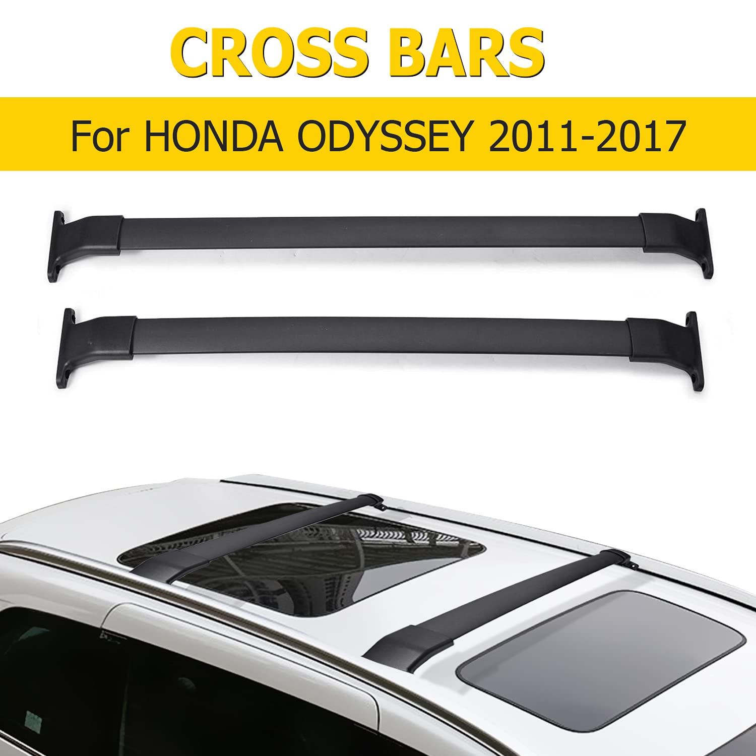 AUXMART Roof Rack Cross Bars Fit for Honda Odyssey 2011 2012 2013 2014