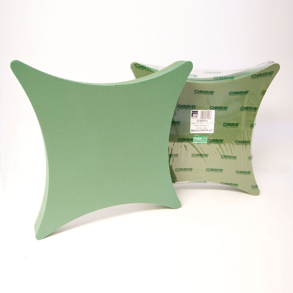 Pack of 2 Oasis Floral Foam Cushion Frames 18"