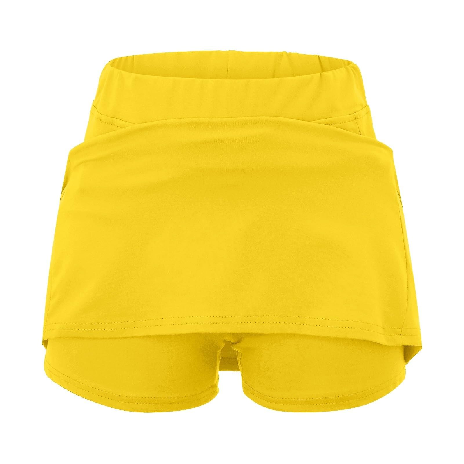 Tennis Skirts for Women Breathable Tummy Control High Waist Athletic Skirt Casual Summer Golf Skort with Pockets Skorts for Women Trendy Lightweight Skirt with Shorts Underneath Womens Summer Outfits