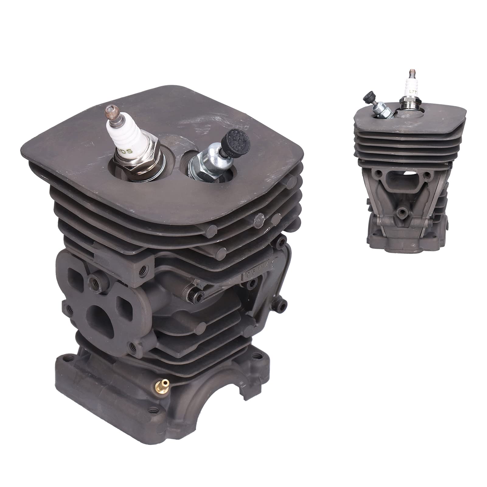 Reemplazo de la válvula de Alivio del Filtro de Aire del pistón del Cilindro de la Motosierra de 47mm para Husqvarna 455 460
