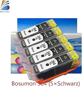 4 CARTUCCE 364XL CON CHIP PER HP OFFICEJET 4620, 4622, 4622 E ALL - Foto 6