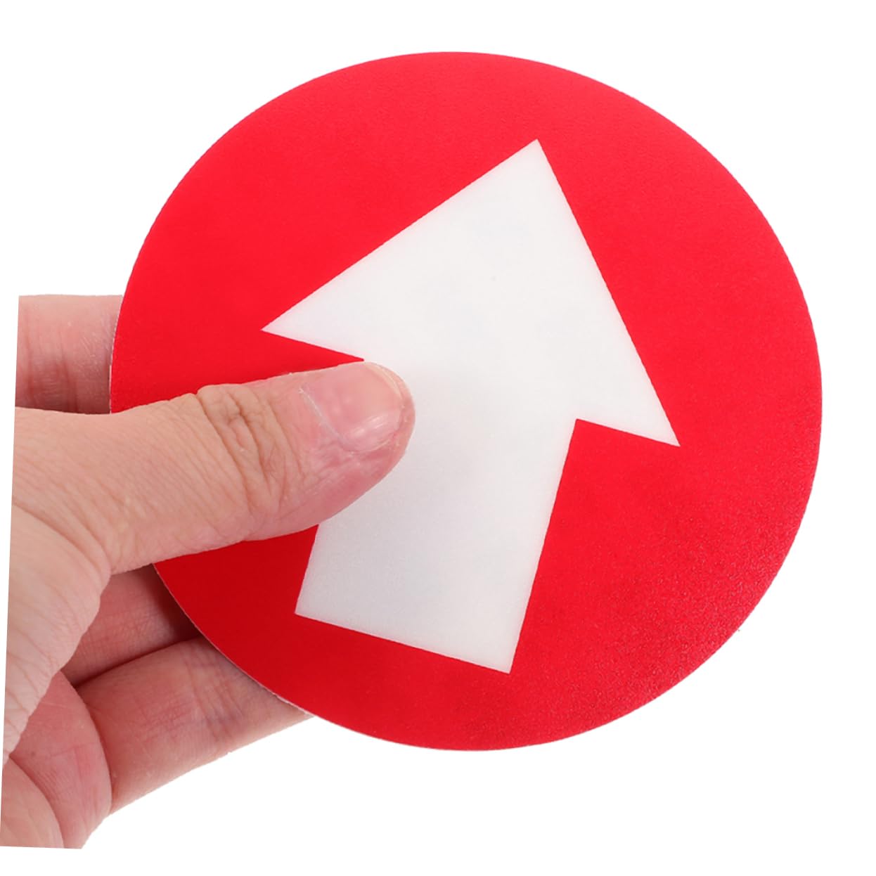 Kisangel Richtungsaufkleber Reflective Directions Fluoreszierende Camping Aufkleber Stickers Roadsign Stickern Wegmarkierungen Reflektierende Schilderaufkleber PVC