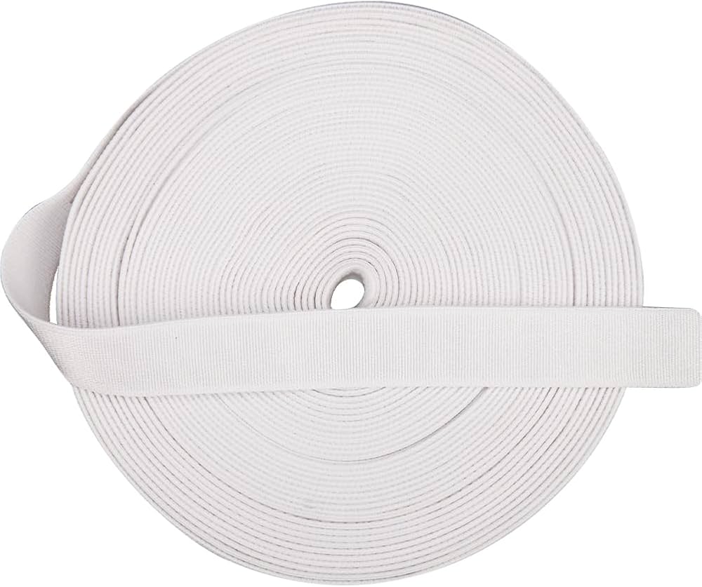 GORGECRAFT Bande Élastique Peluche 10m X 15mm – Noire Ultra Douce Et Extensible Pour Couture Lingerie Et DIY