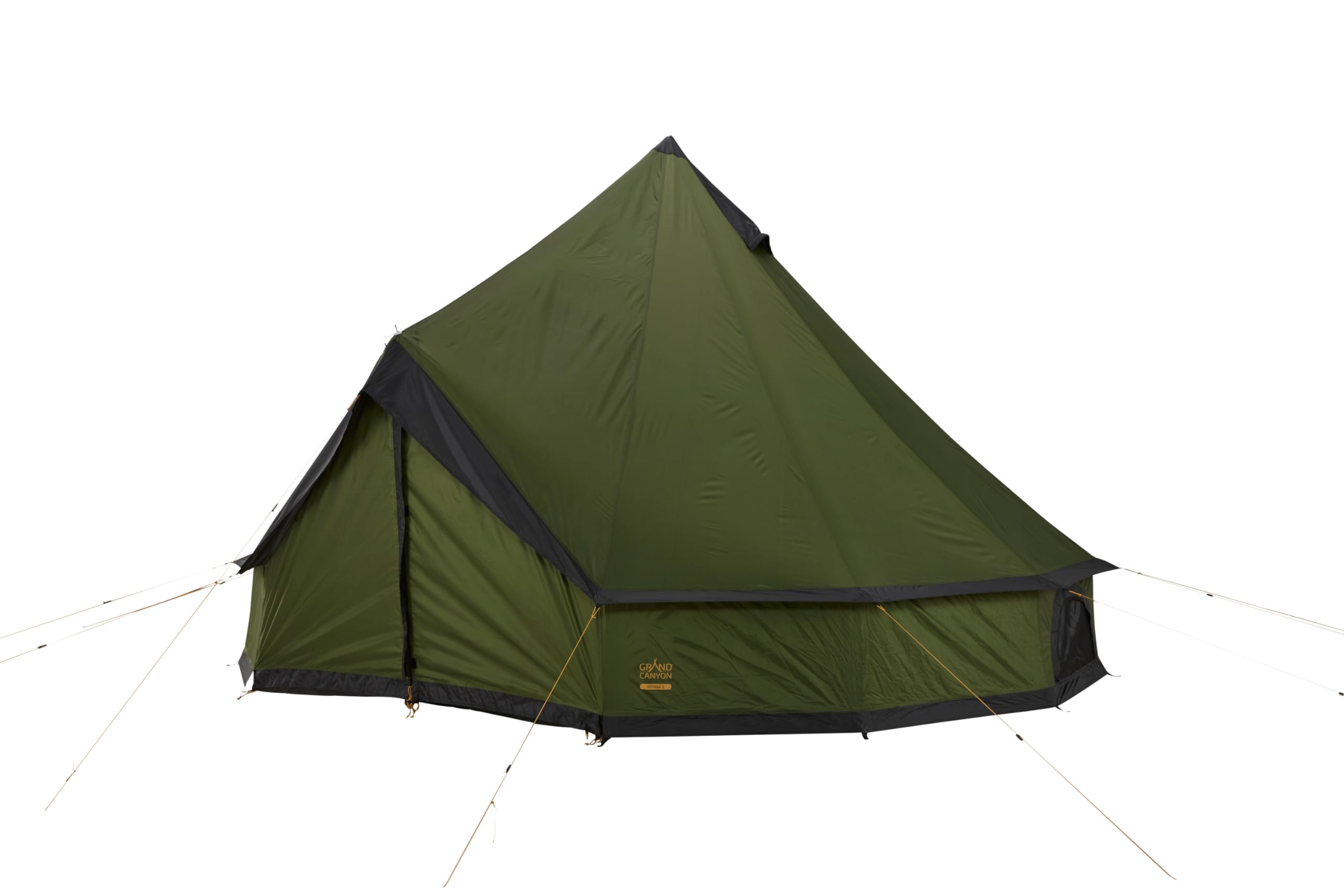 Grand Canyon Indiana 8 – Tenda rotonda per 8 persone | tenda familiare, tenda di gruppo, tenda a piramide