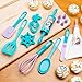 Zak Designs Lets Bake! Turner and Spatula for Cooking with Kids, Princess Elsa