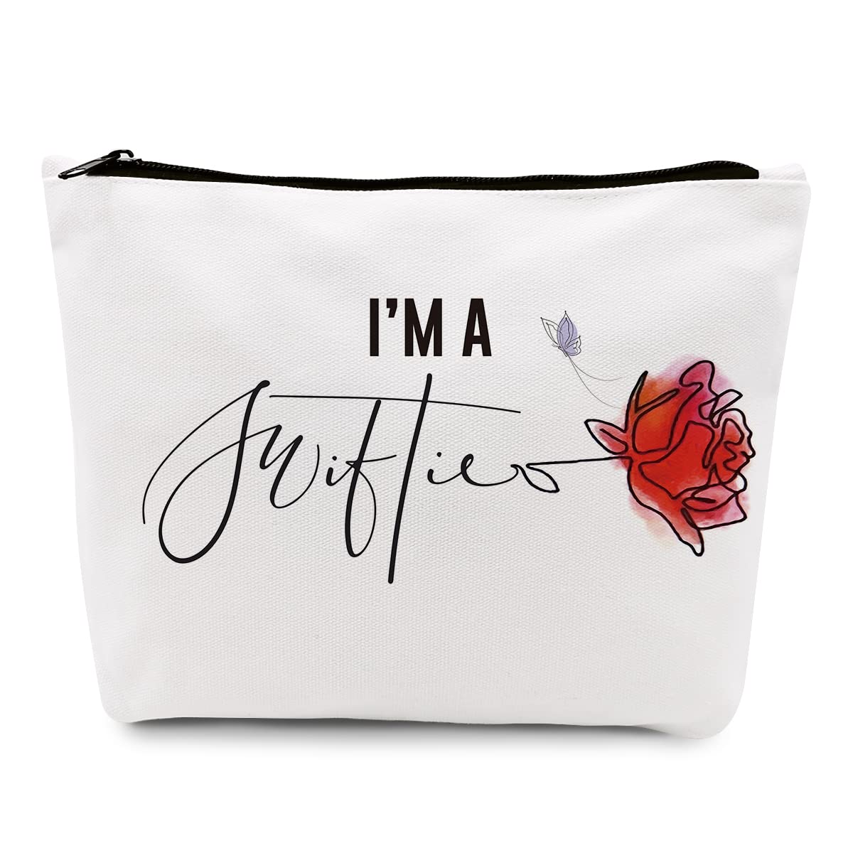gfuhlre Swiftie-Bag Makeup Bag Travel Toiletry Bag for Women Music Lover Merchandise TS Fans Gift Taylor-Bag for Singer Fans Lovers Friends Daughter Girls, Friendship Birthday Christmas Present Ideas