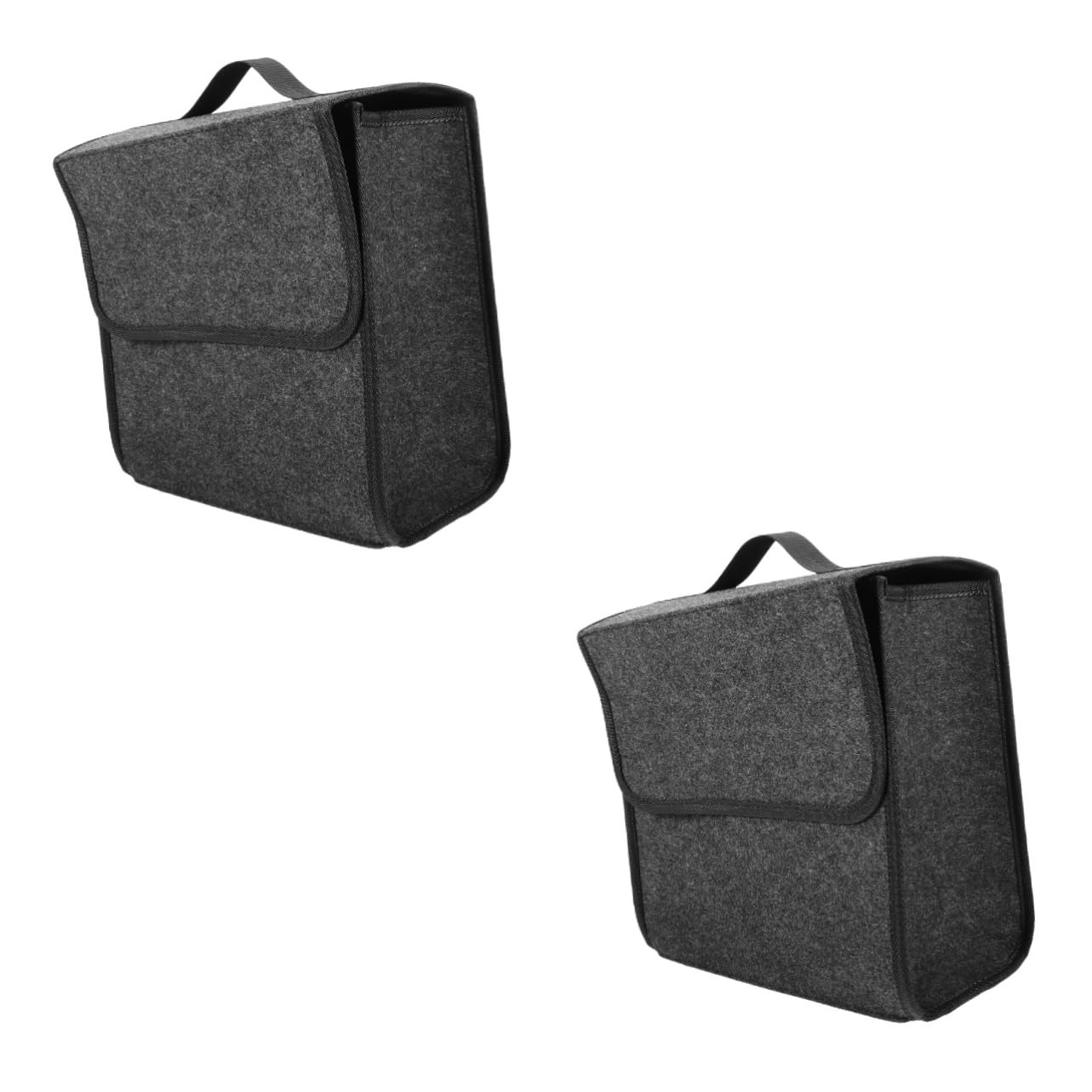 Boîte de rangement de coffre pliable grand volume et poubelle de voiture étanche