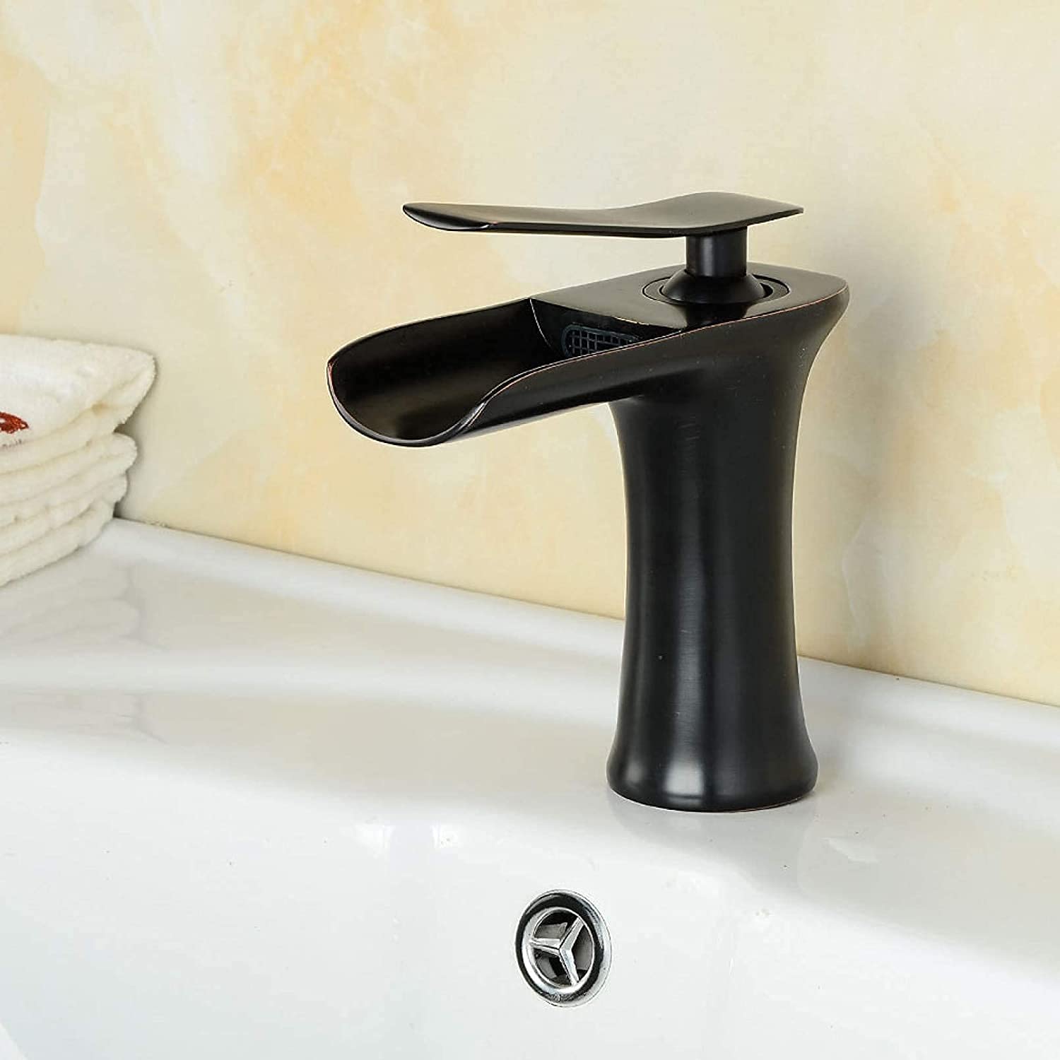 Rubinetti da Cucina per lavello ， Rubinetto per lavabo Antico Rubinetto retrò Rubinetto per Cascata da Bagno Rubinetto per Acqua Calda e Fredda Comfortable Anniversary