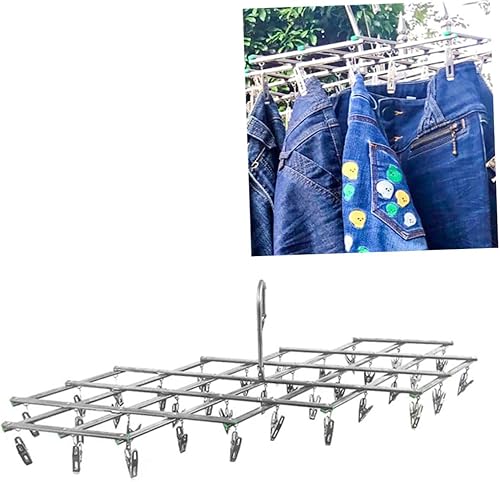 Artibetter Percha de secado de pañales, perchas plegables para ropa sucia, colgador de secado de toallas, colgador de toallas colgador de ropa a