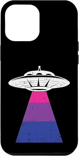 iPhone 12 Pro Max Alien Secuestro Orgullo Bisexual LGBT-Q Gaylien UFO Orgulloso Bi Caso