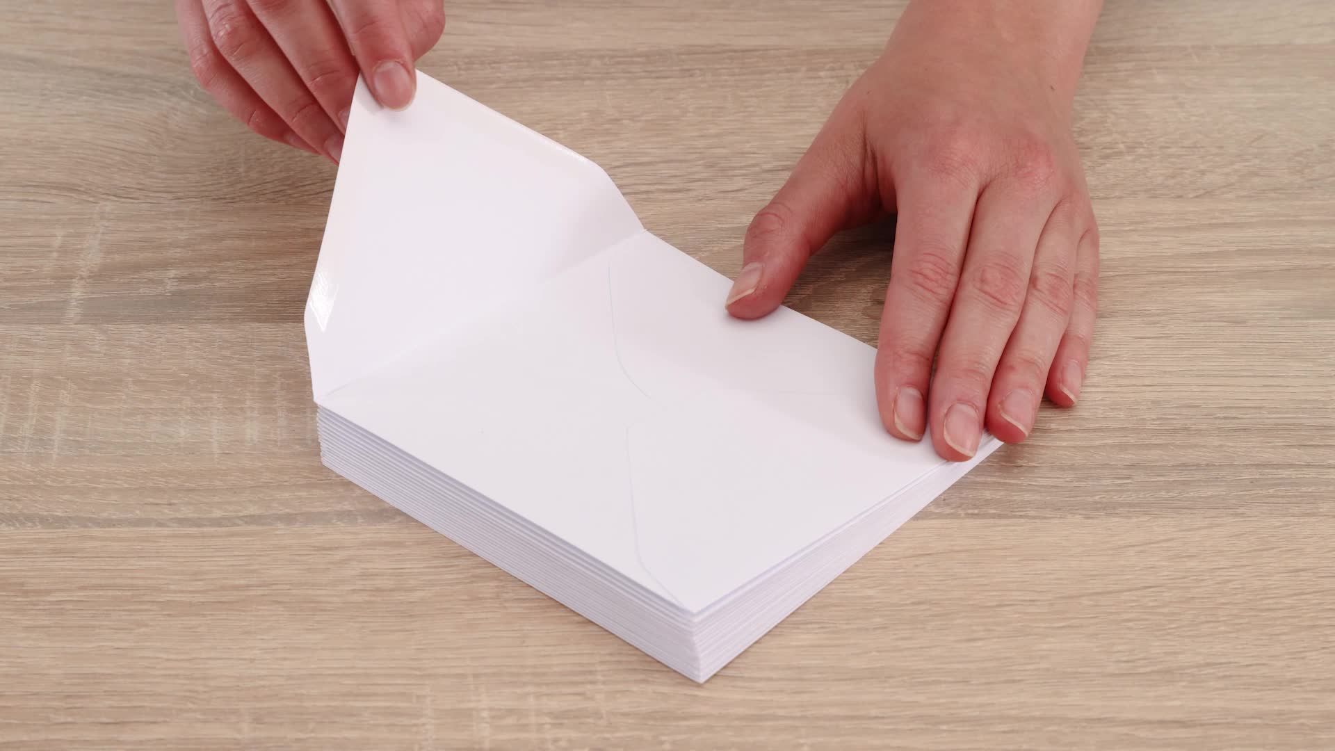 Inviti Da Matrimonio Biglietti Di Ringraziamento In Formato A7 Brown Buste Kraft - Foto 9