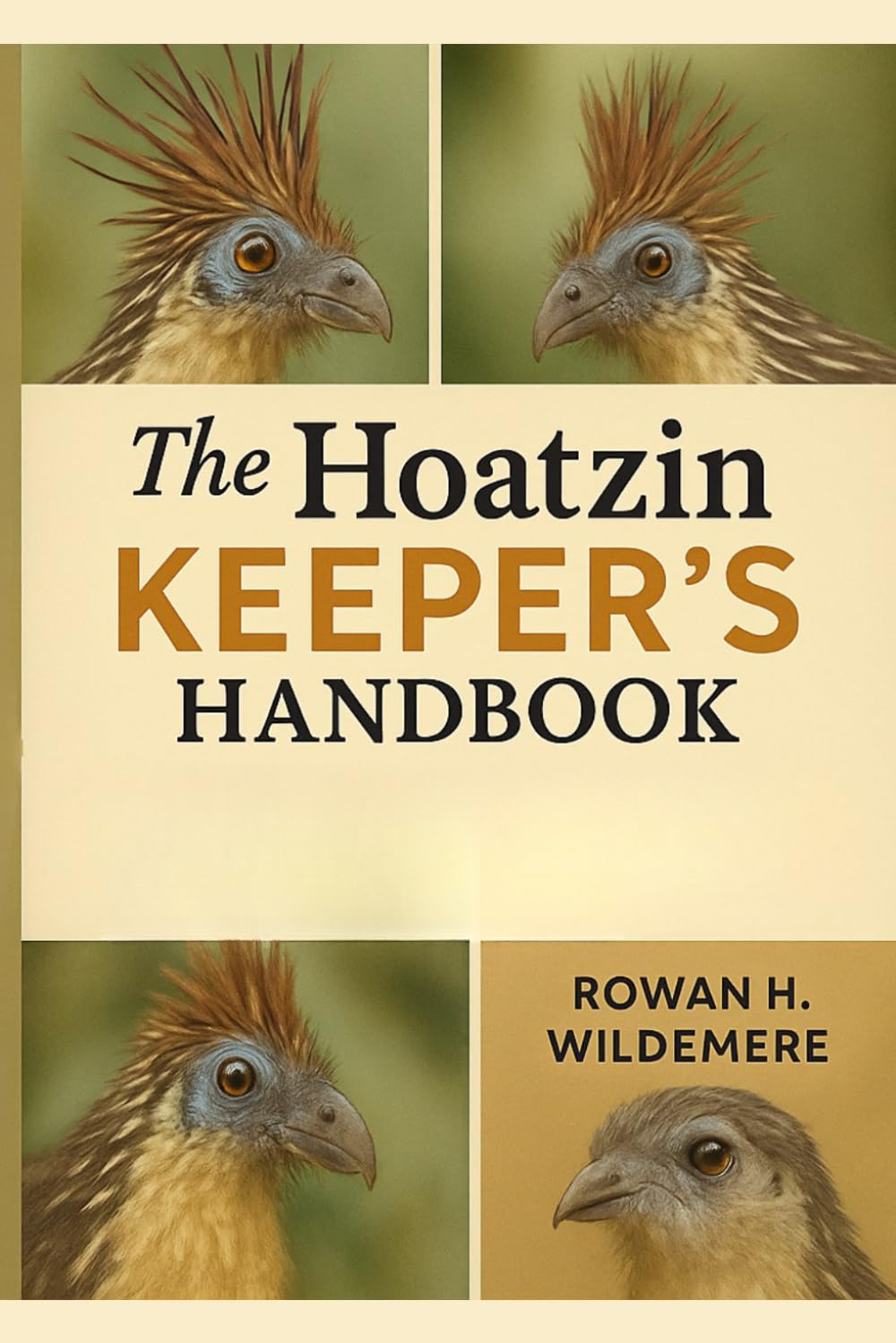 The Hoatzin Keeper’s Handbook: A Practical Guide to Hoatzin Biology, Behaviour and Wetland Habitat Management for Field Researchers, Guides and Conservation Focused Bird Keepers